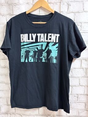 Billy Talent Black Graphic Band Tee Unisex